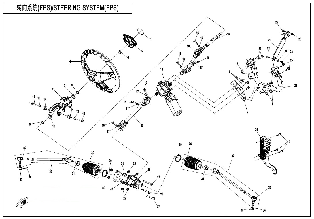 Picture of F10 - STEERING SYSTEM