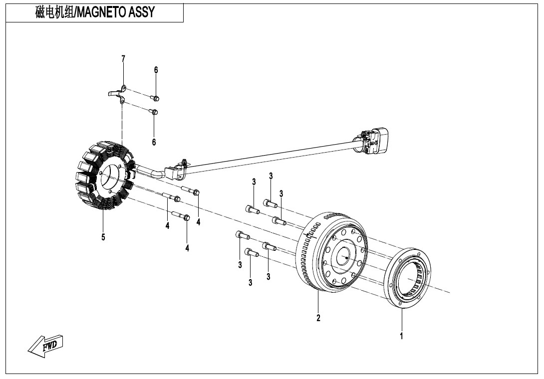 Picture of E03 - MAGNETO ASSY