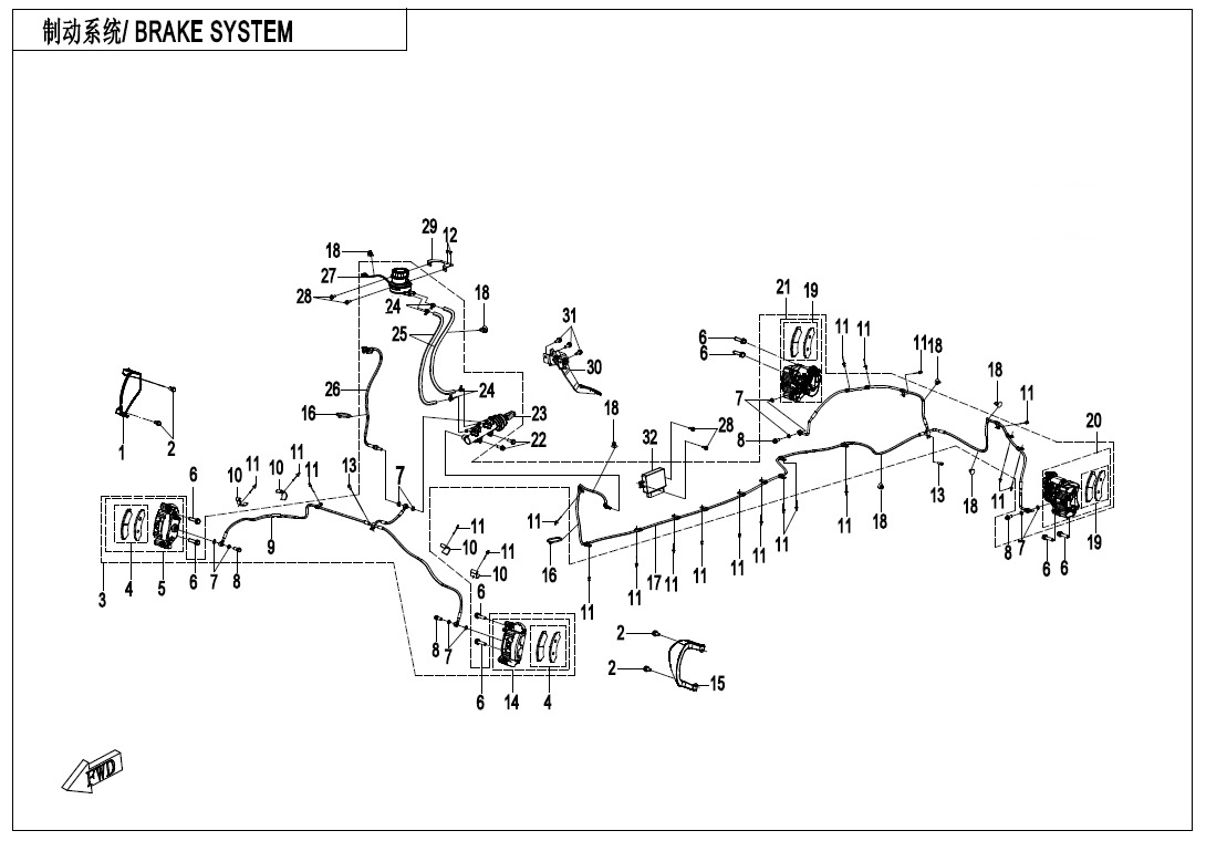 Picture of F08 - BRAKE SYSTEM