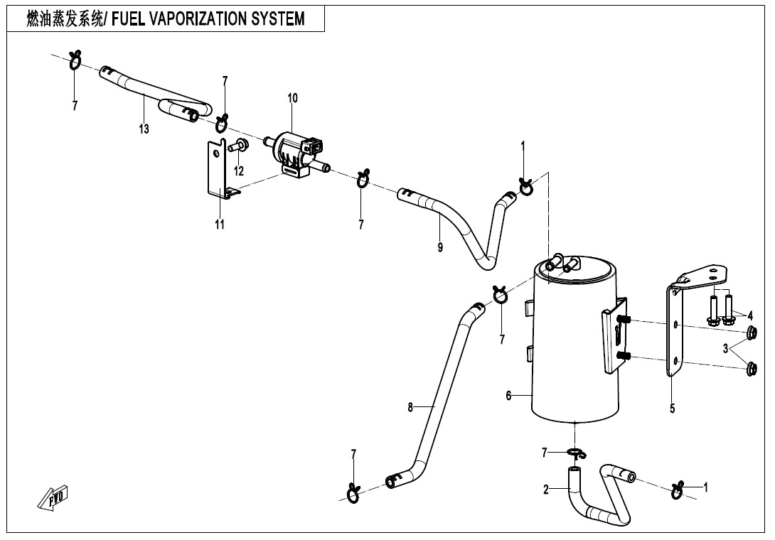 Picture of F36 - FUEL VAPORIZATION SYSTEM