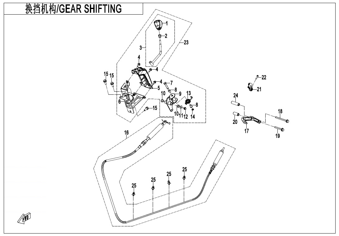 Picture of F32 - GEAR SHIFTING