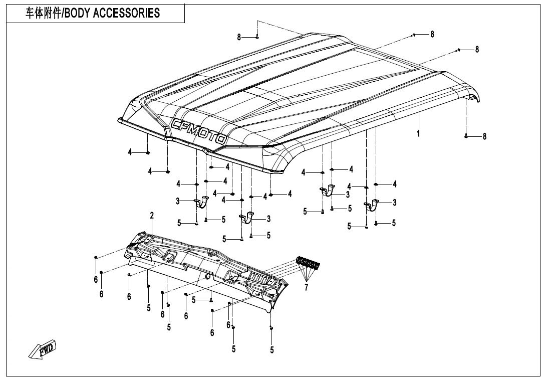 Picture of F26-3 - BODY ACCESSORIES