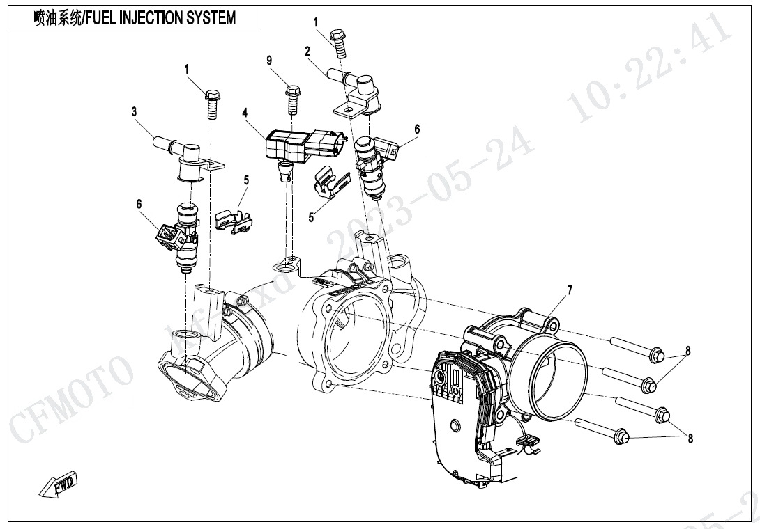 Picture of E17 - FUEL INJECTION SYSTEM