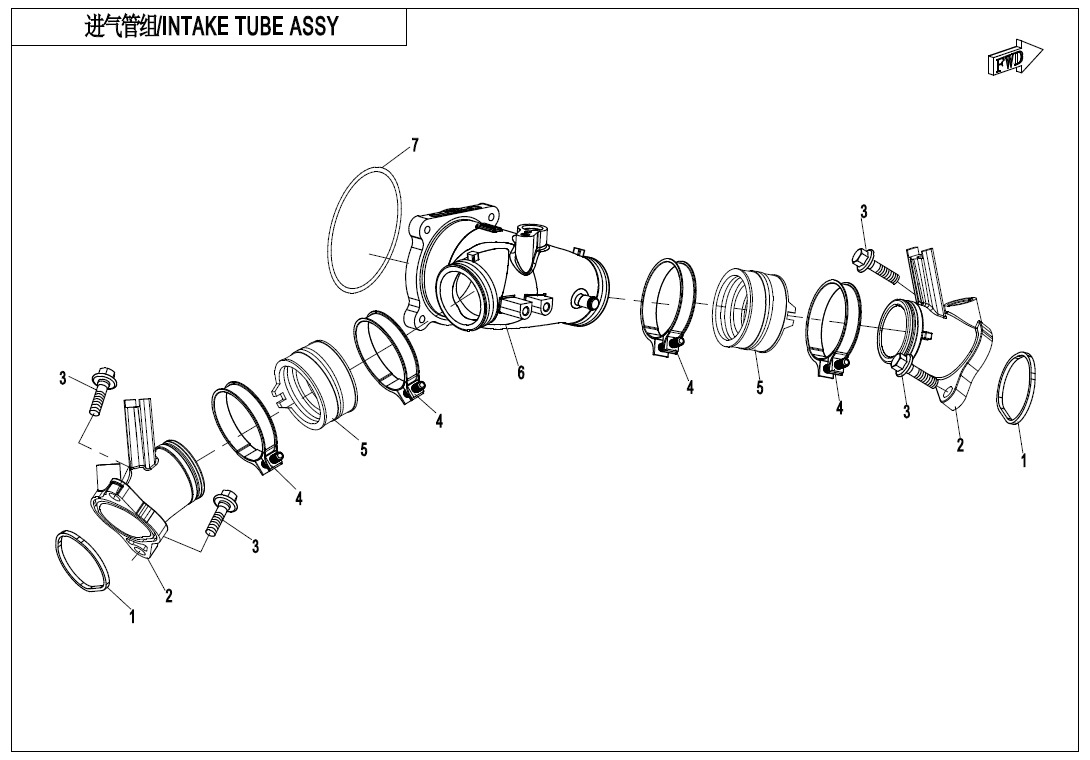 Picture of E02-5 - INTAKE MANIFOLD ASSY.