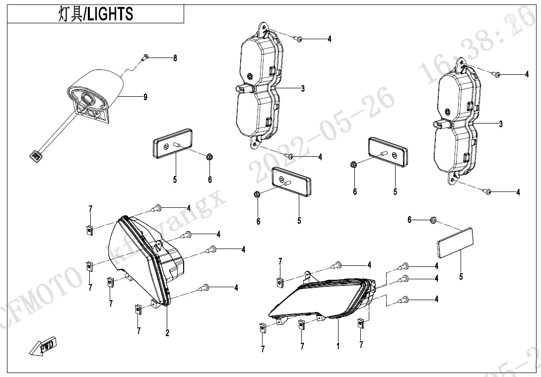 Picture of F16 - LIGHTS