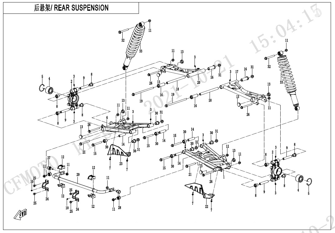 Picture of F06 - REAR SUSPENSION