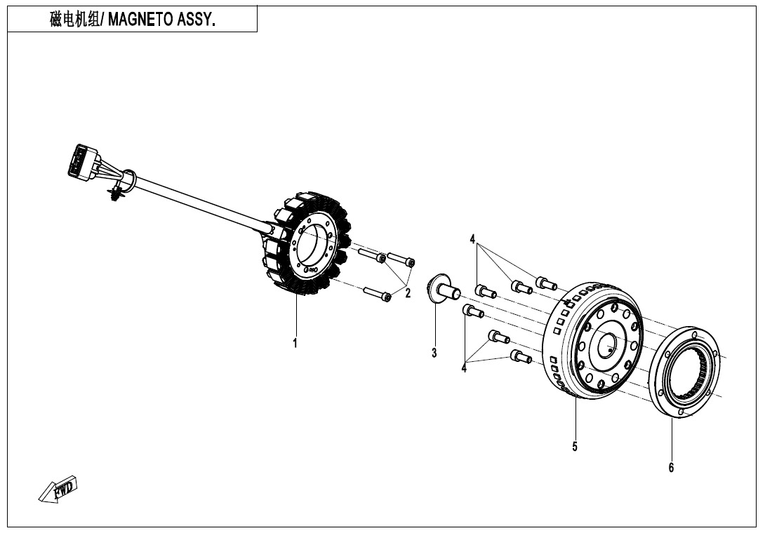 Picture of E03 - MAGNETO ASSY.
