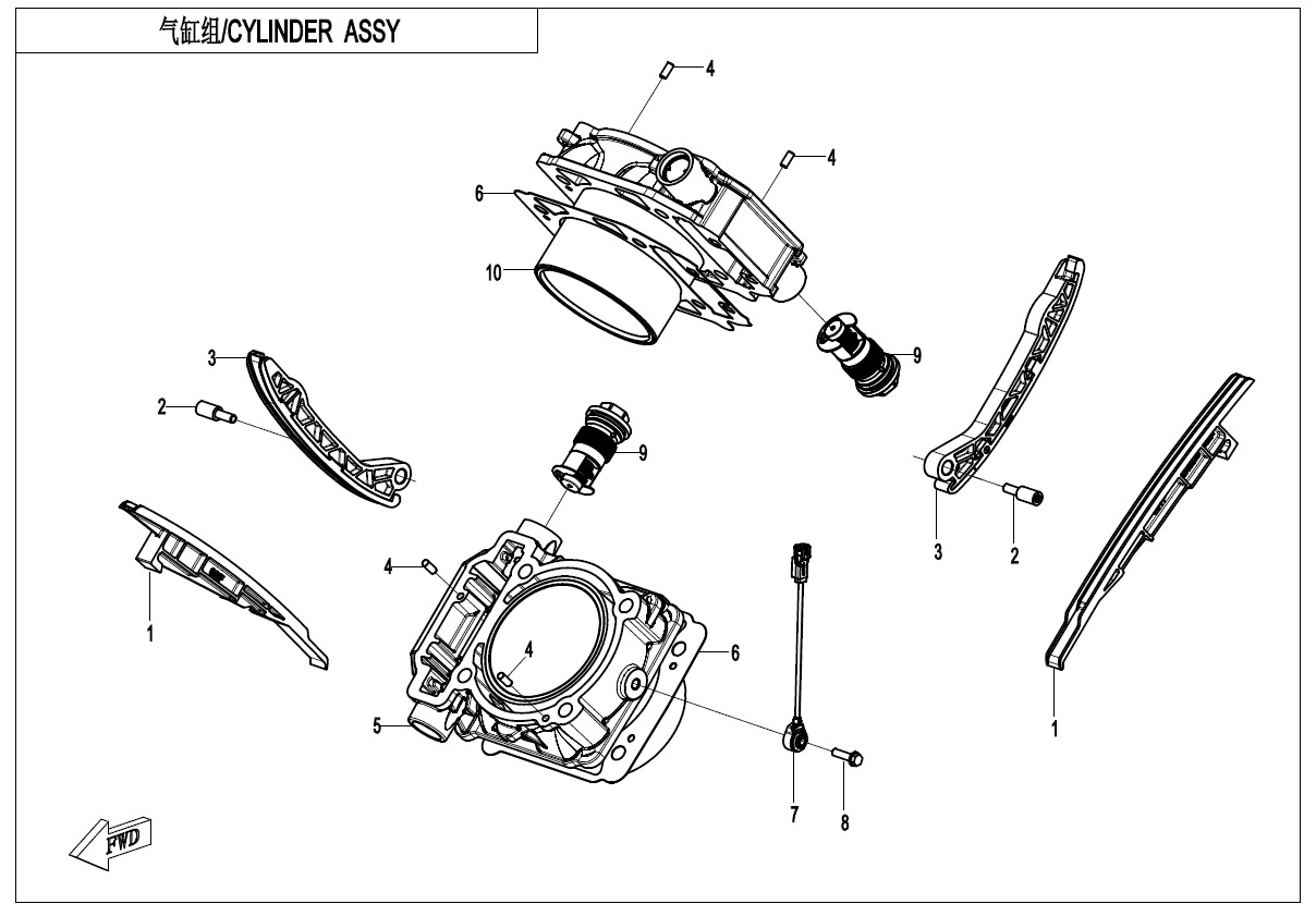 Picture of E02-3-V2 - CYLINDER BODY