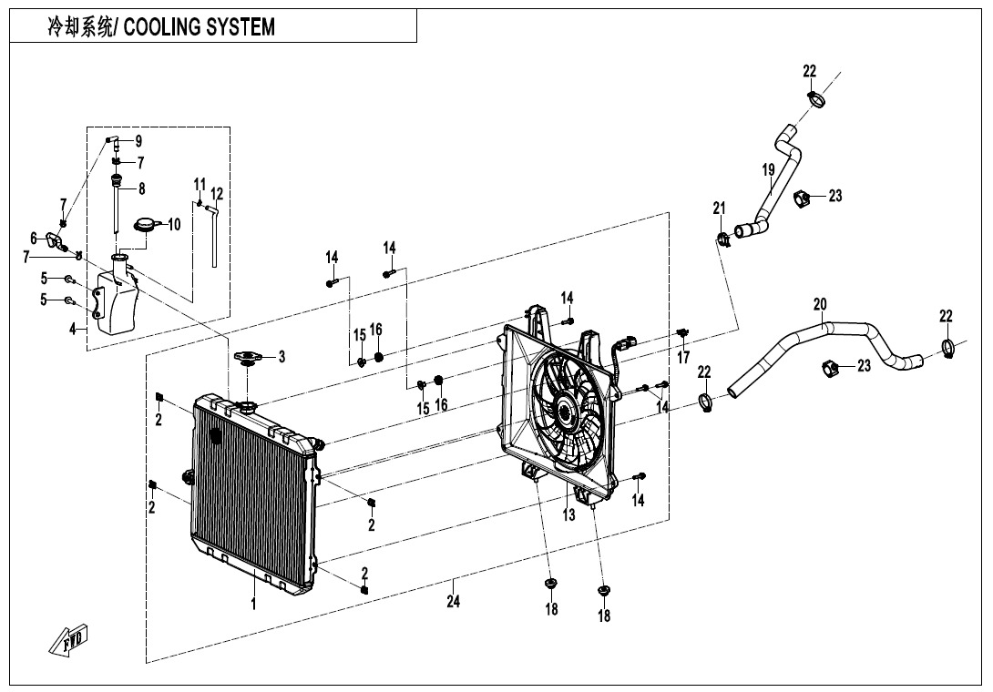 Picture of F18 - COOLING SYSTEM