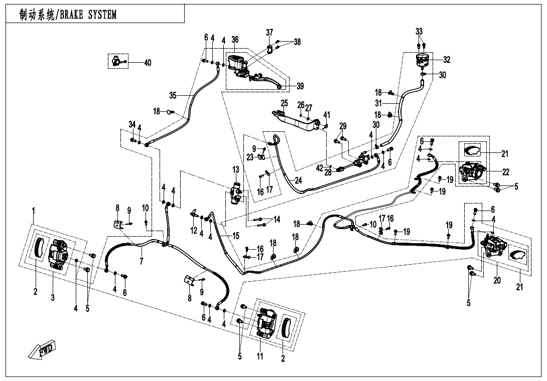 Picture of F08-A - BRAKE SYSTEM-RH