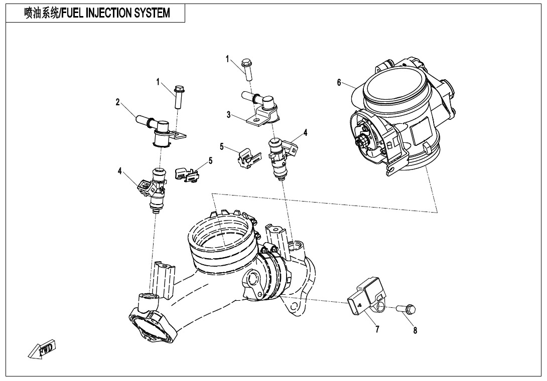 Picture of E17-A - FUEL INJECTION SYSTEM(NO FUEL VAPORIZATION SYSTEM)