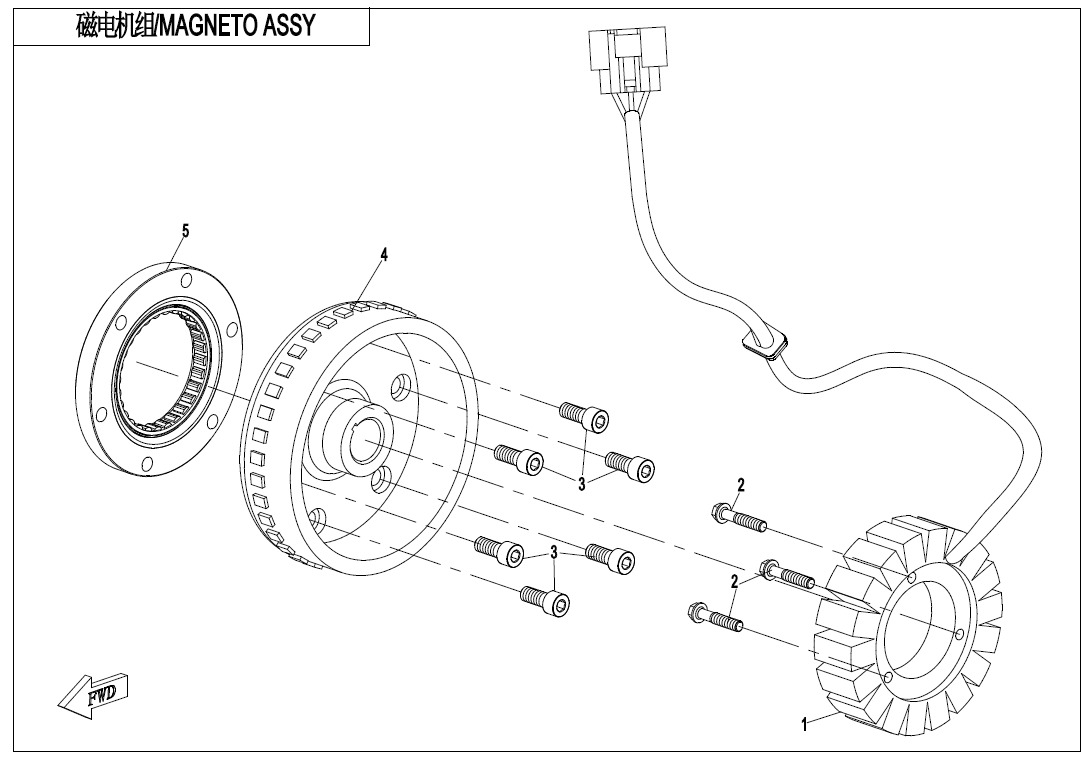 Picture of E03-V2 - MAGNETO ASSY.
