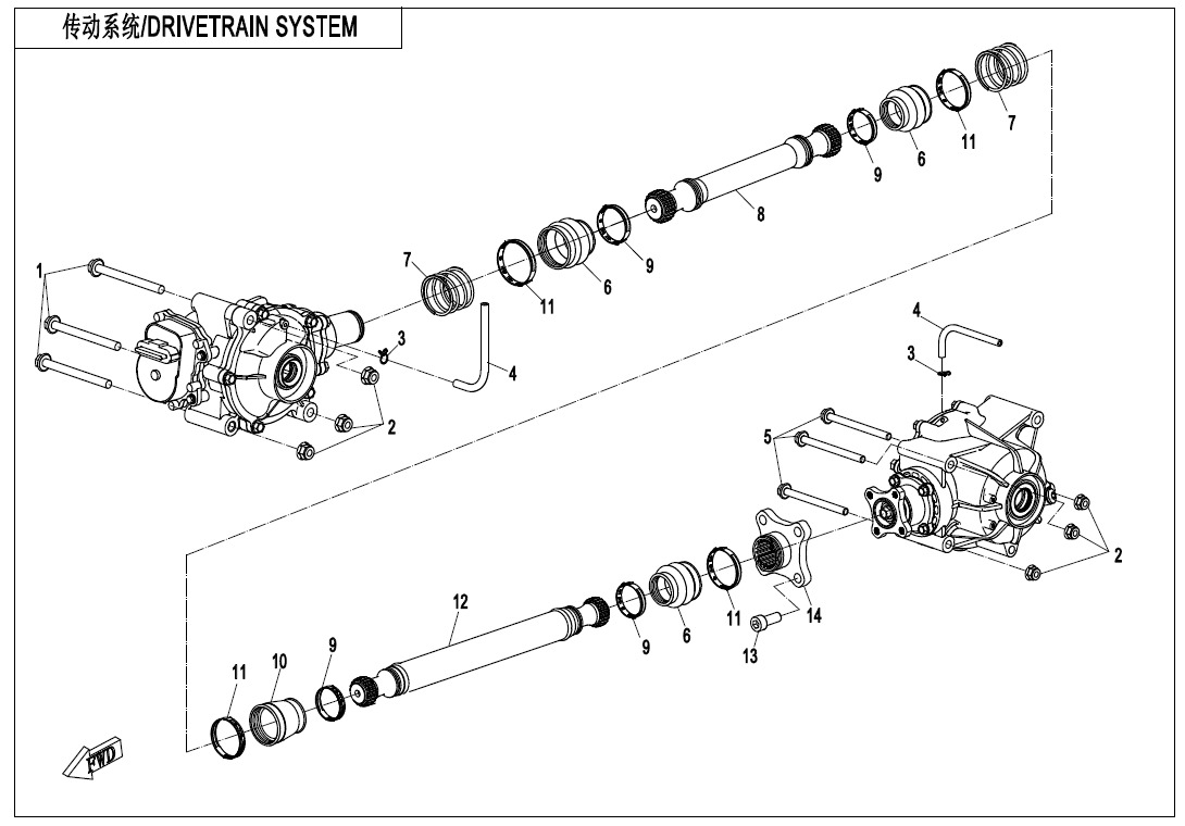 Picture of F30-V3 - DRIVETRAIN SYSTEM