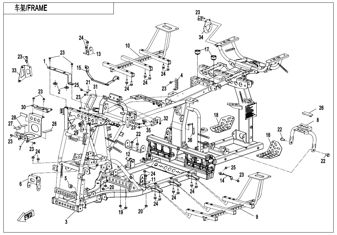 Picture of F03-V5 - FRAME