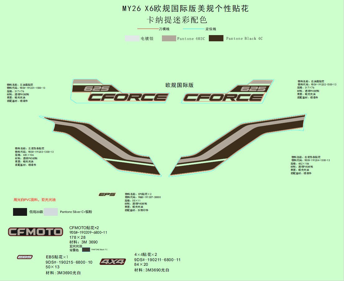 Picture of F19-1-D - DECAL KITS(TRUE TIMBER KANATI)