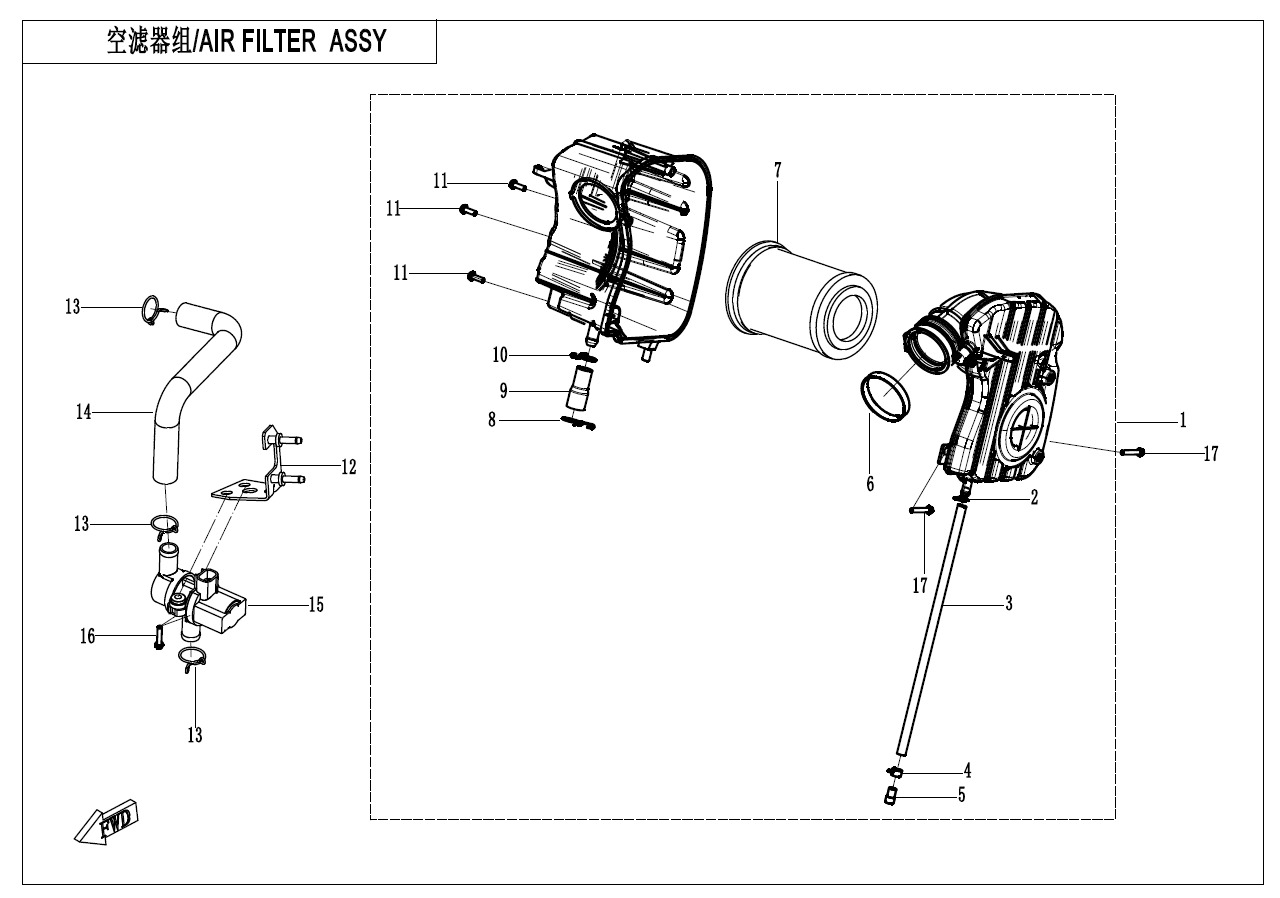 Picture of F41 - AIR FILTER