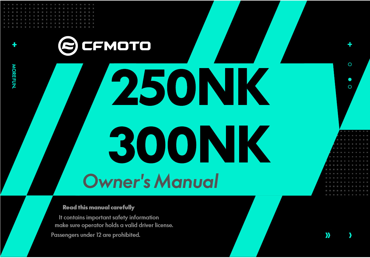Picture of F38 - OWNER’S MANUAL