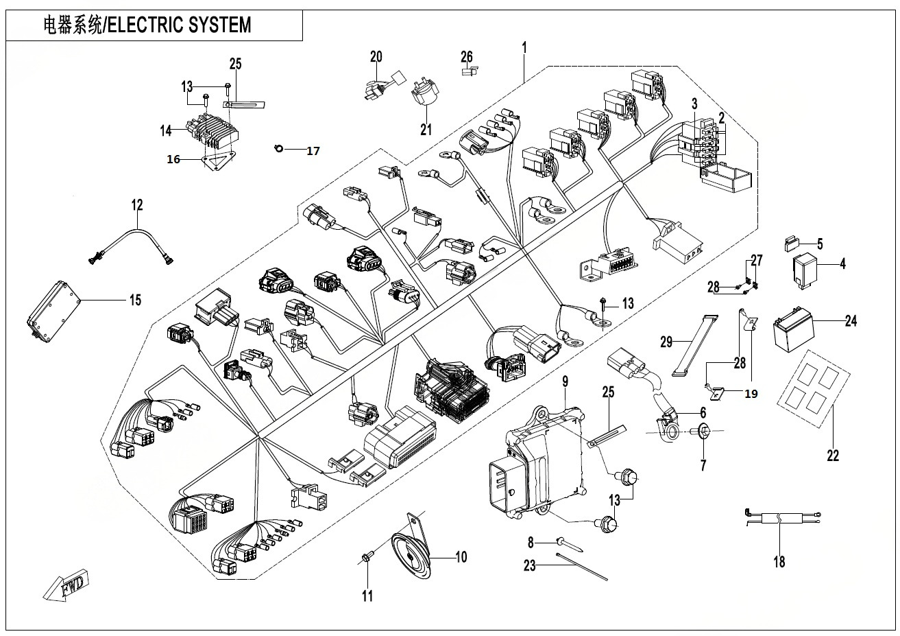 Picture of F15 - ELECTRIC SYSTEM