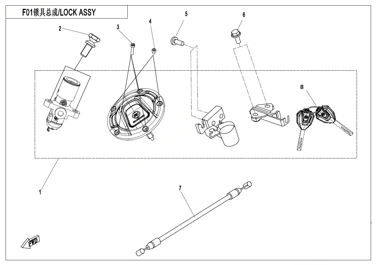 Picture of F01 - LOCK KITS