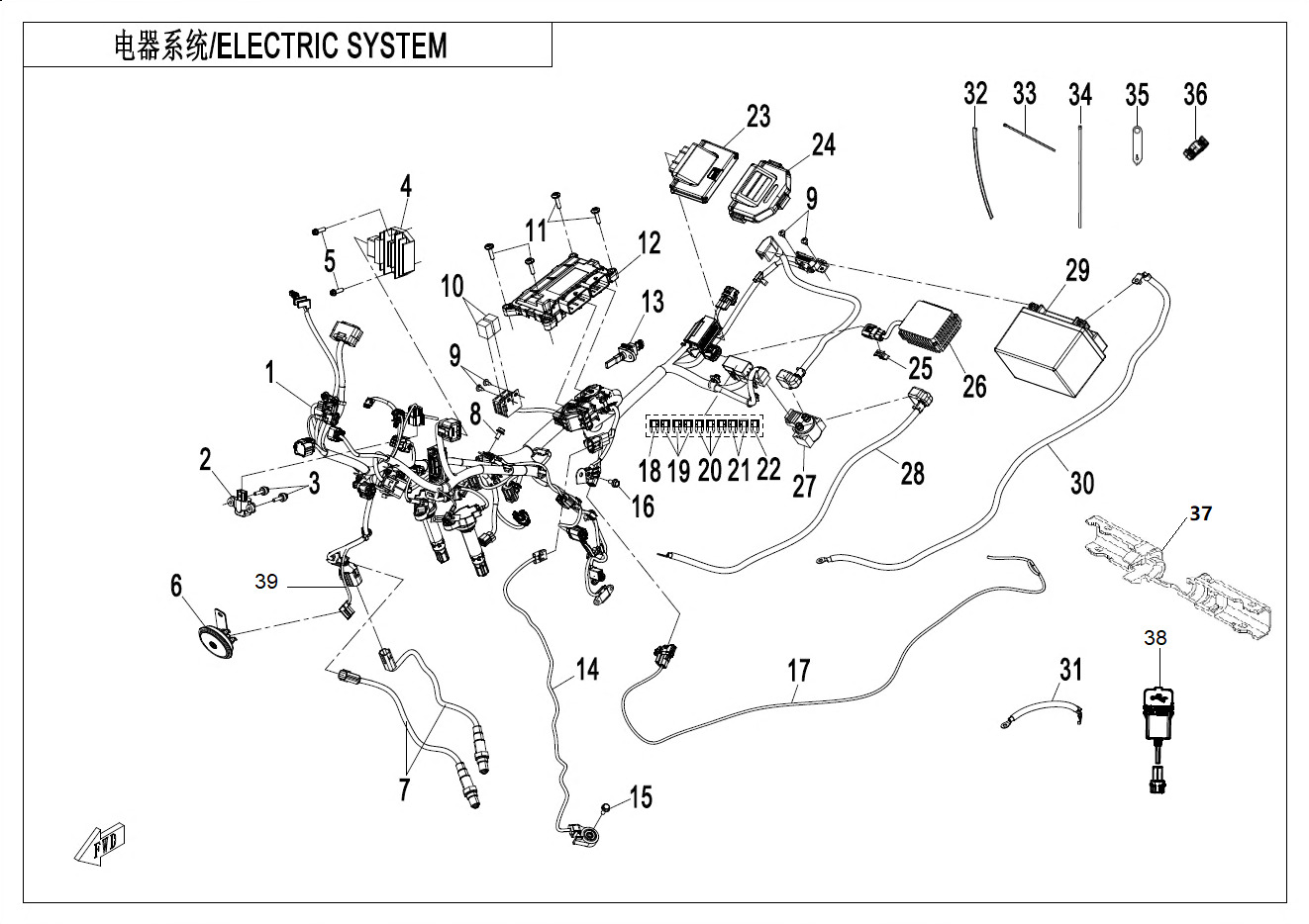 Picture of F15-A - ELECTRIC SYSTEM