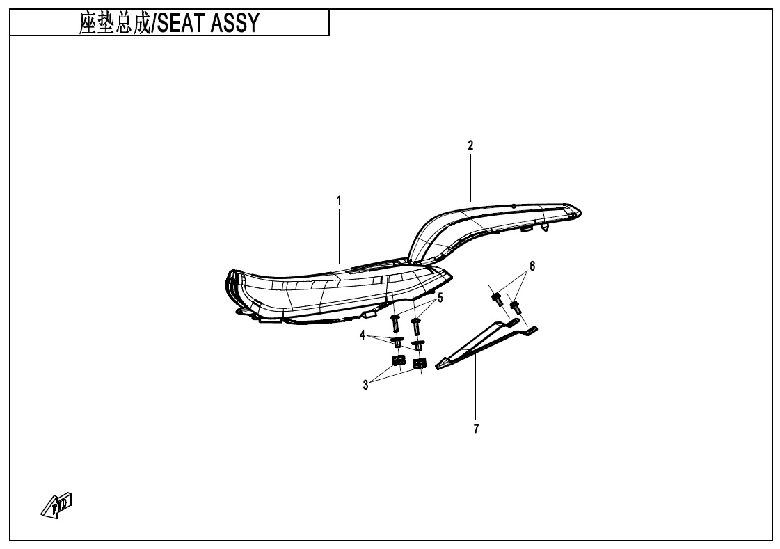 Picture of F13 - SEAT ASSY