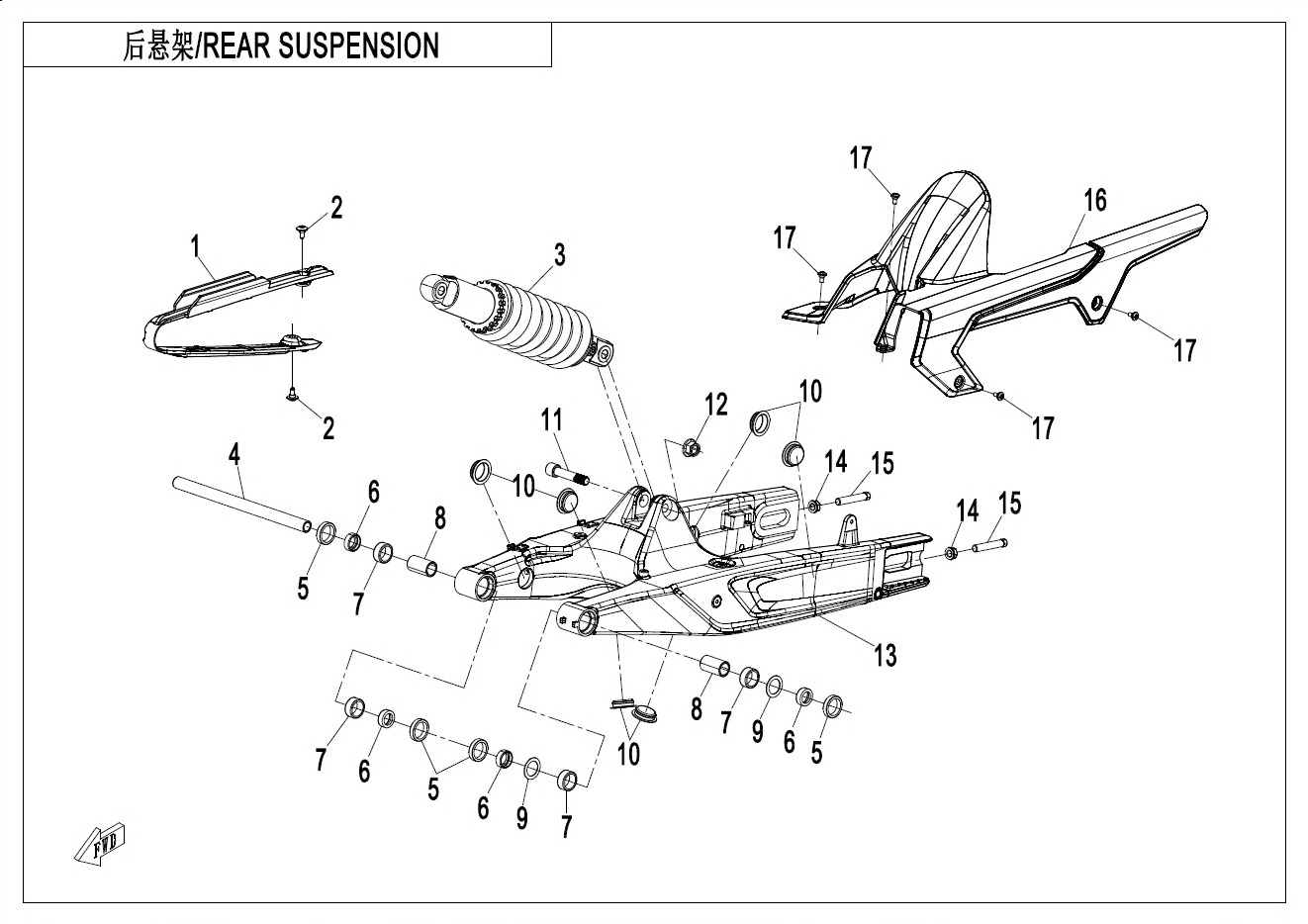 Picture of F06 - REAR SUSPENSION