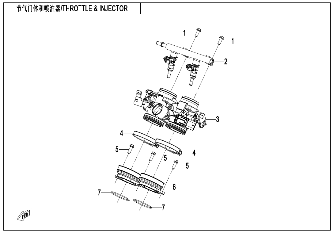 Picture of E17 - THROTTLE@^INJECTOR