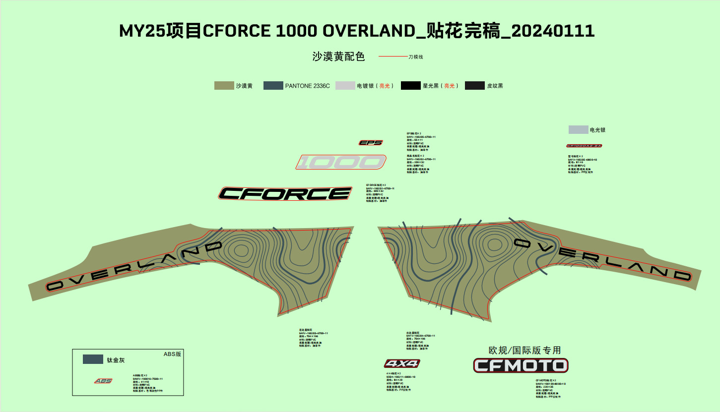 Picture of F19-1-B - DECAL,EU@^INTERNATIONAL(DESERT TAN)