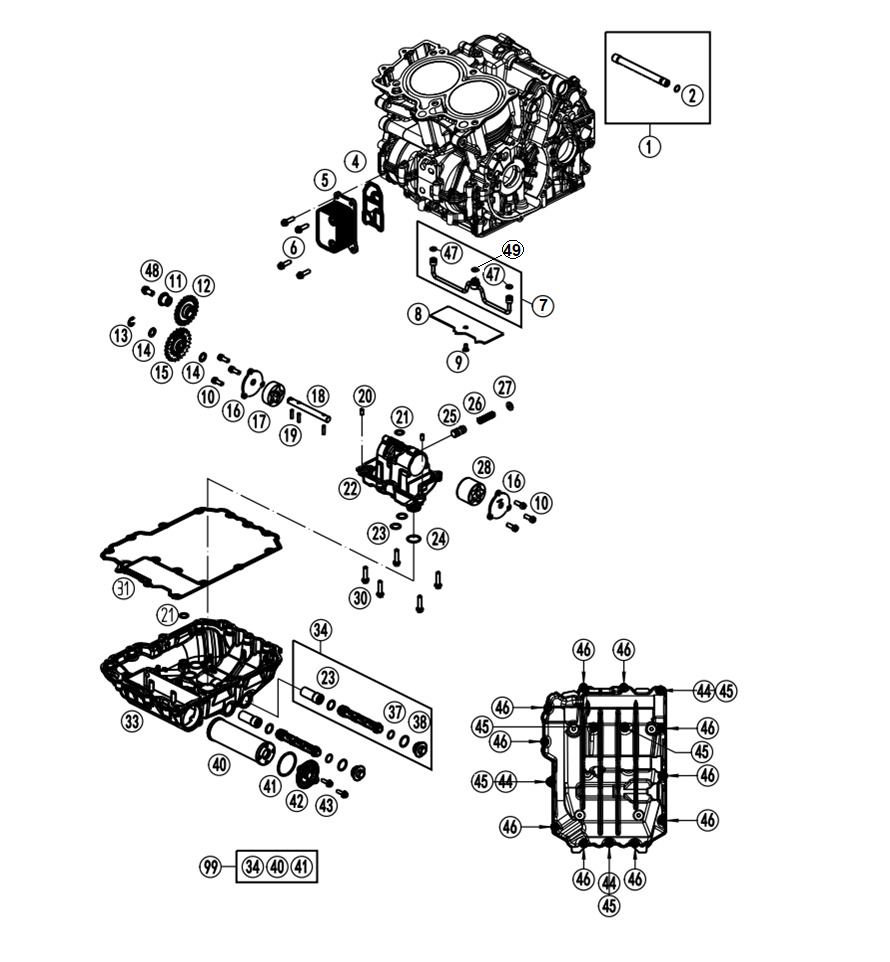 Picture of E07 - LUBRICATING SYSTEM