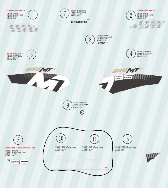 Picture of F19-3-V2 - DECAL-EXPLORE EDITION-GLACIER WHITE