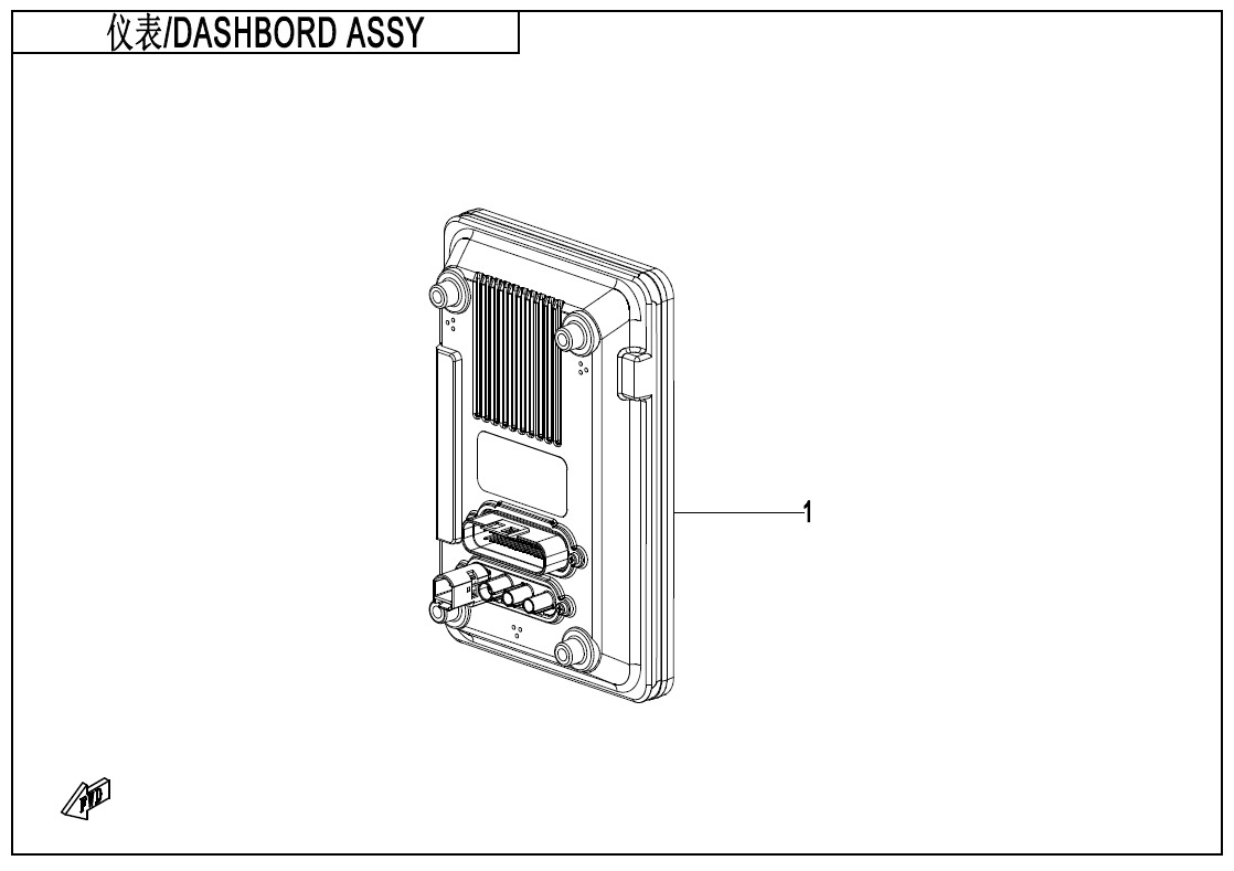 Picture of F17-C - DASHBOARD ASSY(EXPLORE EDITION)