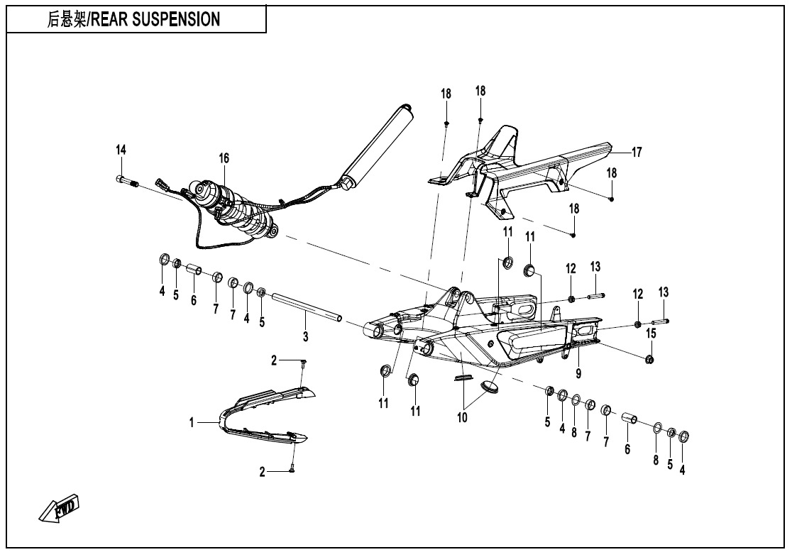 Picture of F06 - REAR SUSPENSION