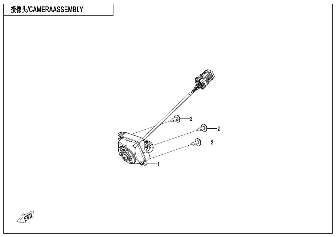 Picture of F46 - CAMERA ASSEMBLY