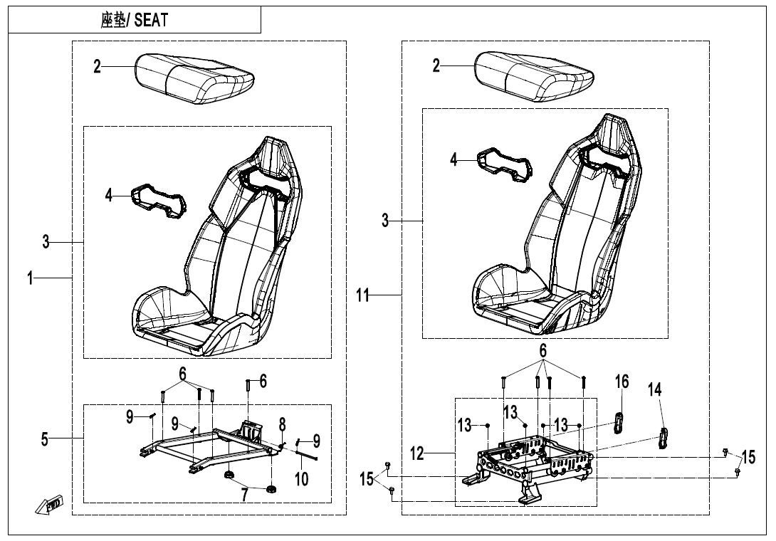 Picture of F13 - SEAT