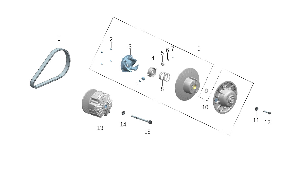 Picture of E05-A - CVT ASSY