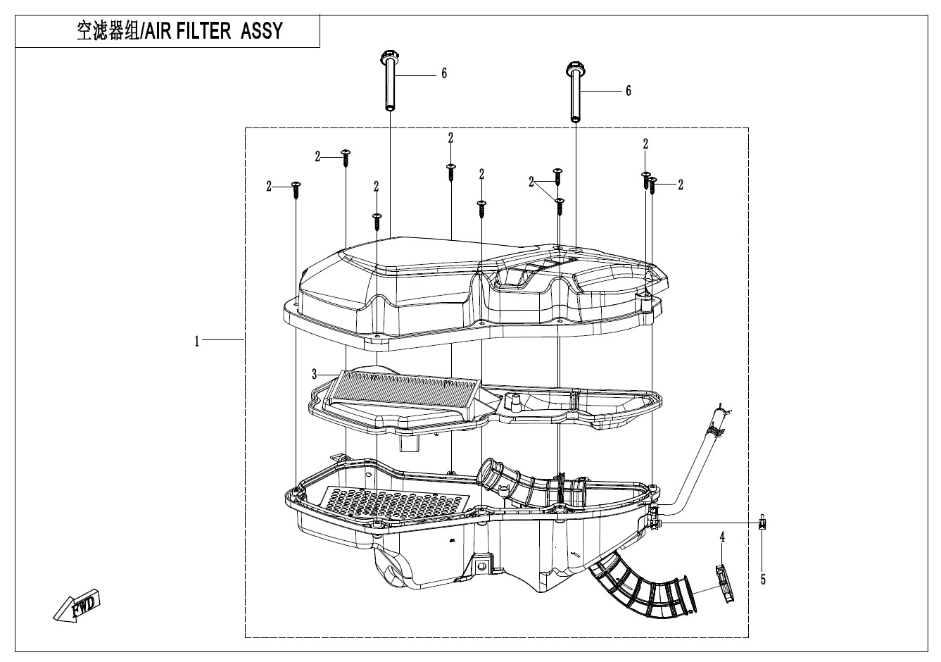 Picture of F41 - AIR FILTER