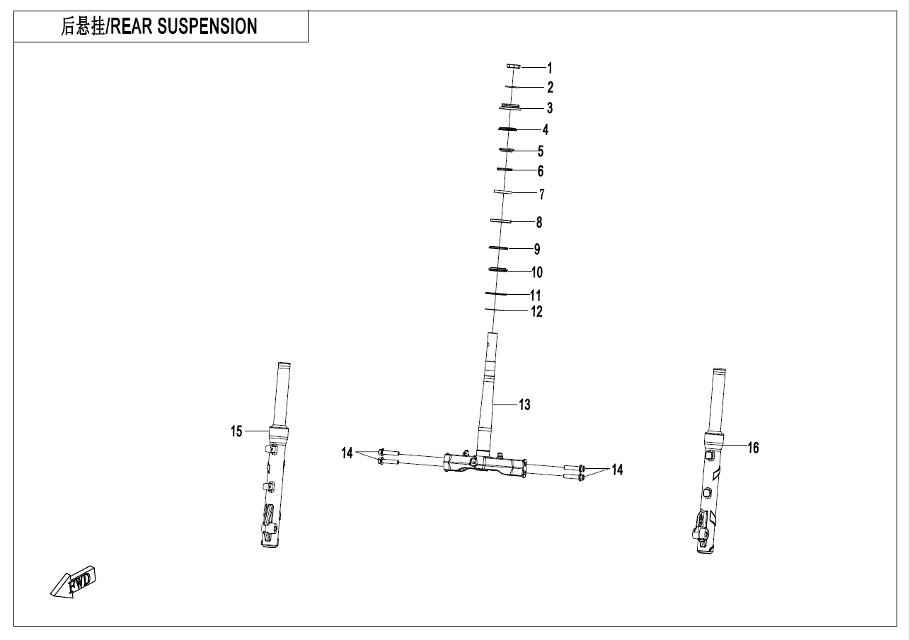 Picture of F05-V2 - FRONT SUSPENSION