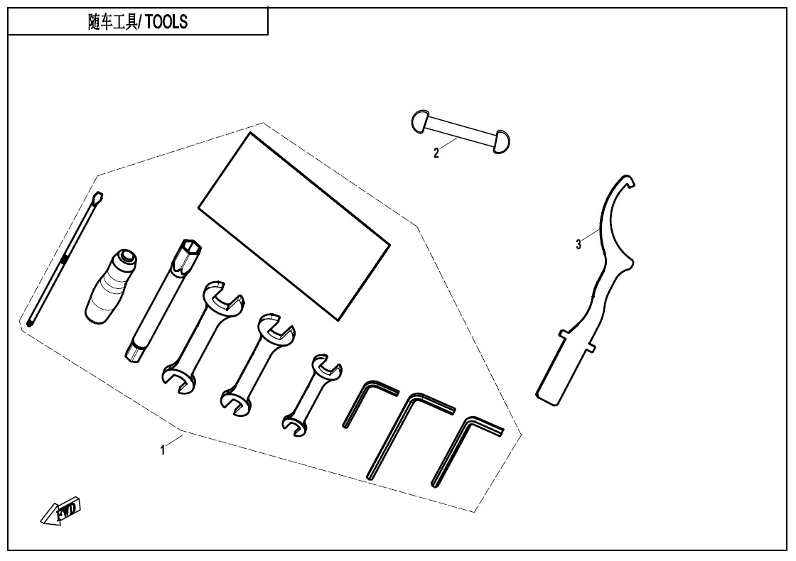 Picture of F20 - TOOLS