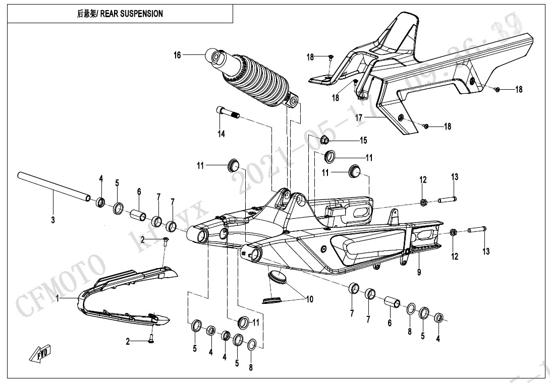 Picture of F06 - REAR SUSPENSION