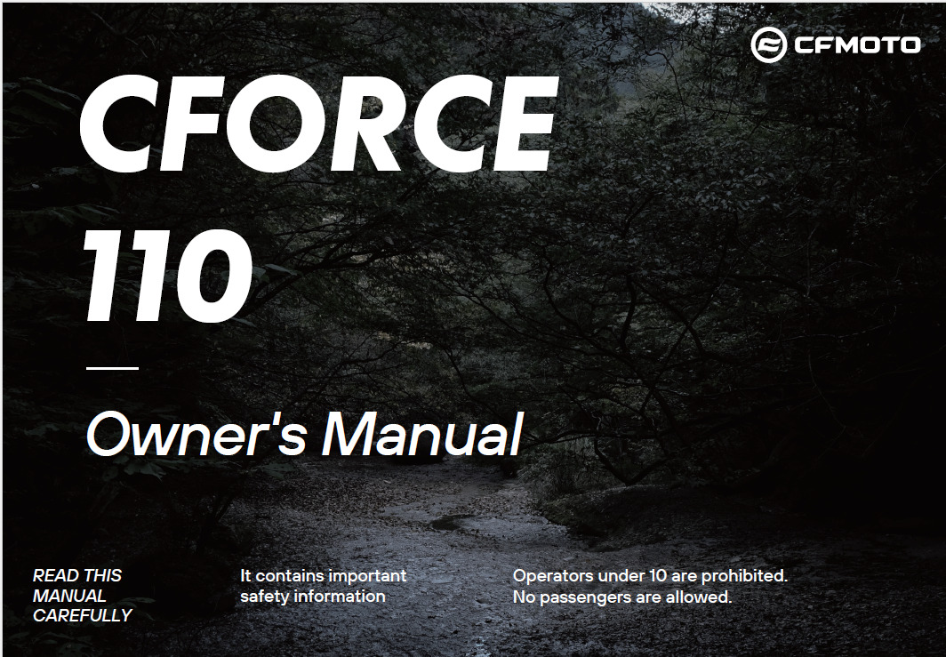 Picture of F38-D - OWNER\'S MANUAL(NA)
