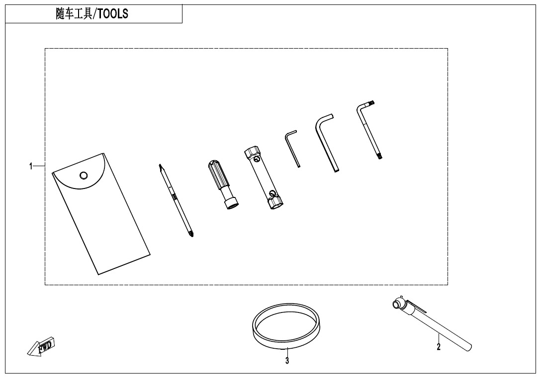 Picture of F20 - TOOLS