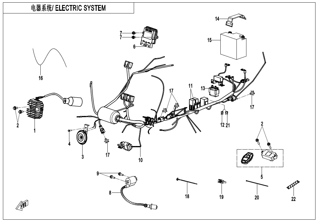 Picture of F15-1 - ELECTRIC SYSTEM