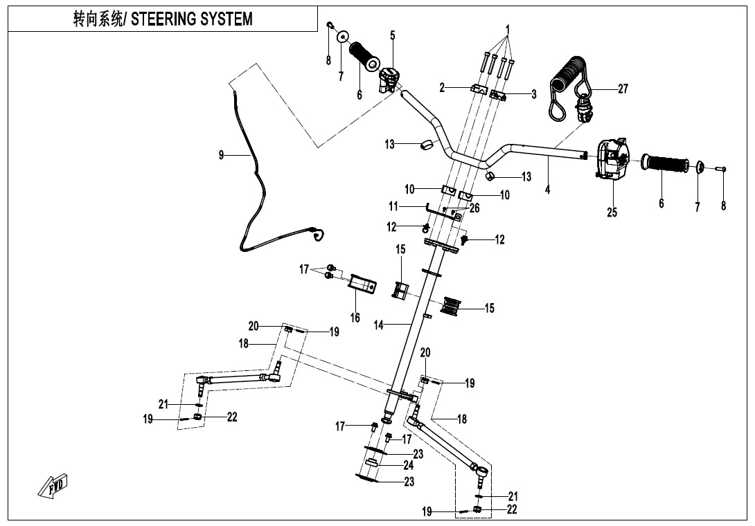 Picture of F10-V3 - STEERING SYSTERM