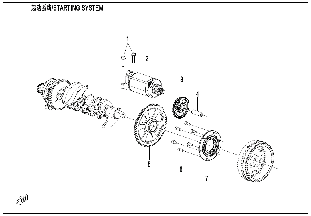 Picture of E09 - STARTING SYSTEM