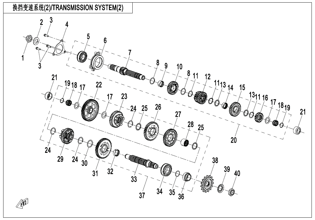 Picture of E06-2 - TRANSMISSION SYSTEM(2)