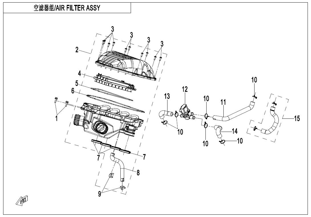 Picture of F41 - AIR FILTER ASSY