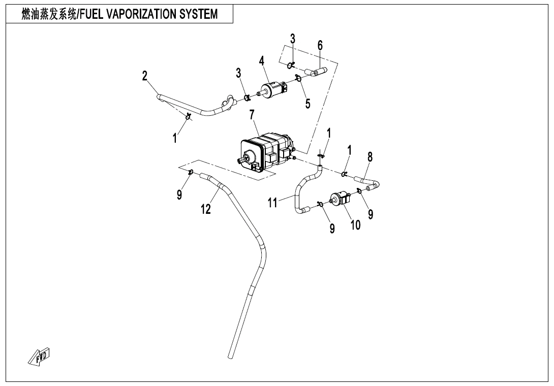Picture of F36 - FUEL EVAPORATION SYSTEM