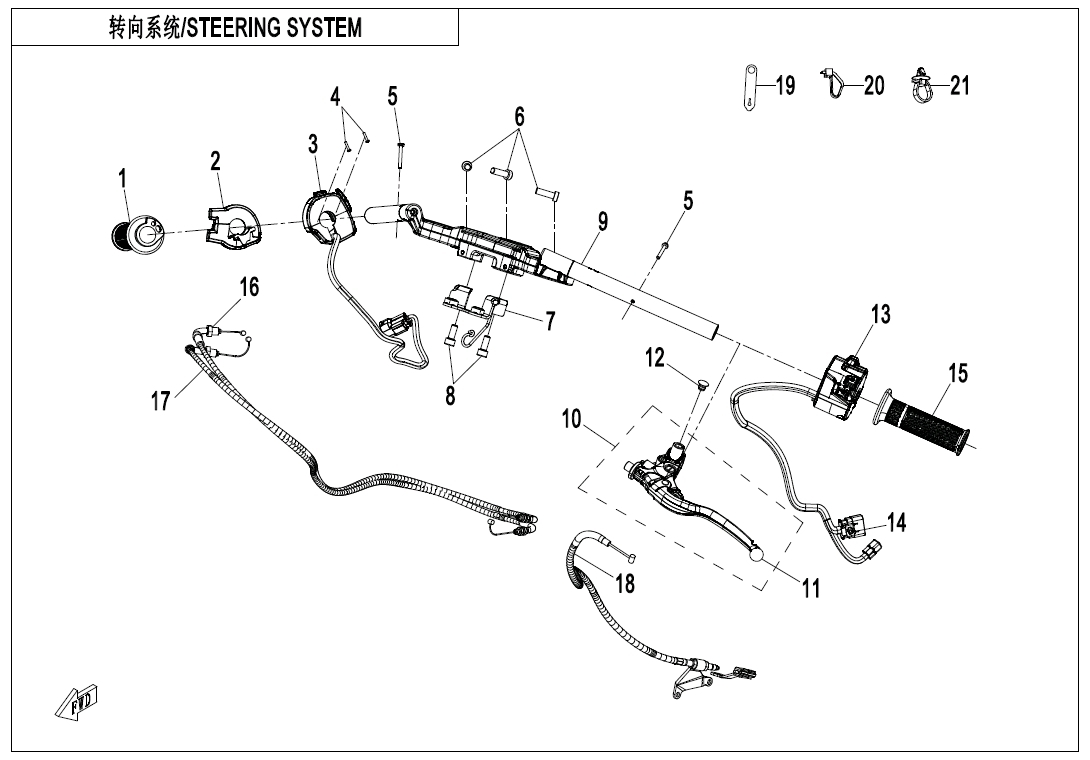 Picture of F10 - STEERING SYSTEM