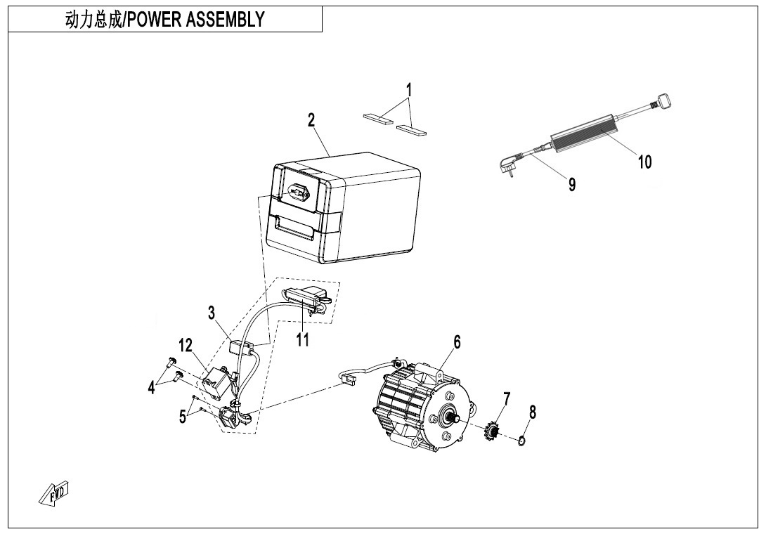 Picture of F43 - POWER ASSEMBLY