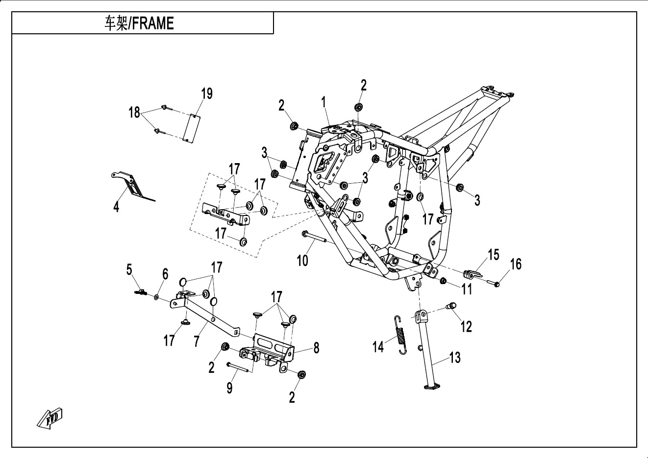 Picture of F03 - FRAME ASSY